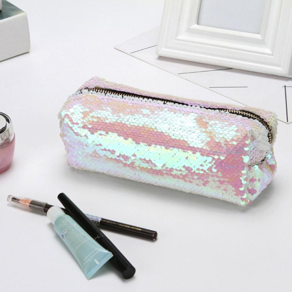 Double Color Bling Sequin Pencil Case 3 Double Color Bling Sequin Pencil Case 3
