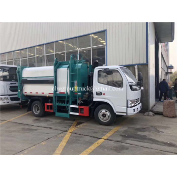 Camión de basura de carga trasera Dongfeng en venta