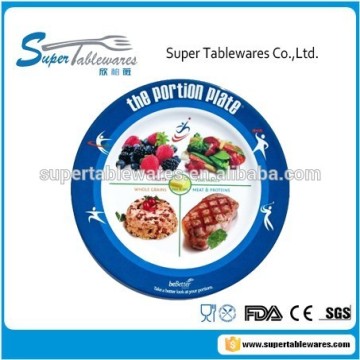 Melamine Plastic Food Divider Plate for dinner