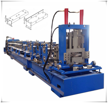 Roll forming machine for building material