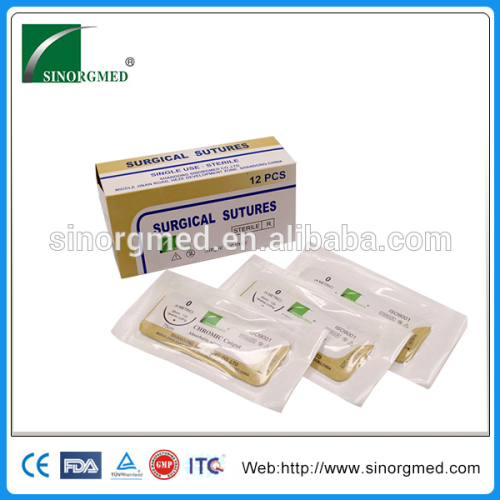 Sinorgmed Absorbable Natrual Sutures Chromic Gut