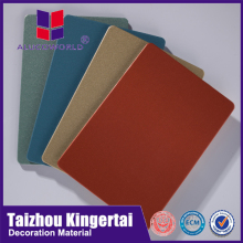 Alucoworld High quality competitive price custom pvdf/pet aluminum composite panels(acp)