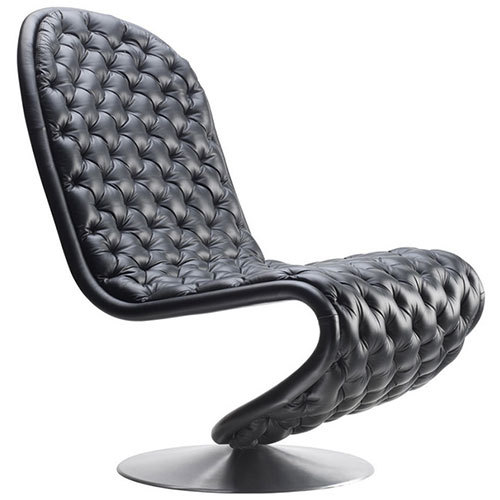 Lederen systeem 123 Lounge Chair Deluxe