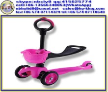 3 in 1 o-bar mini kick scooter with seat , mini kick scooter , three wheel kick scooter