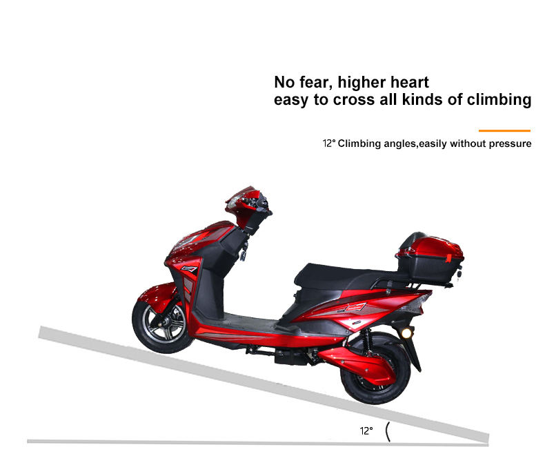 electric scooter climbing without pressure