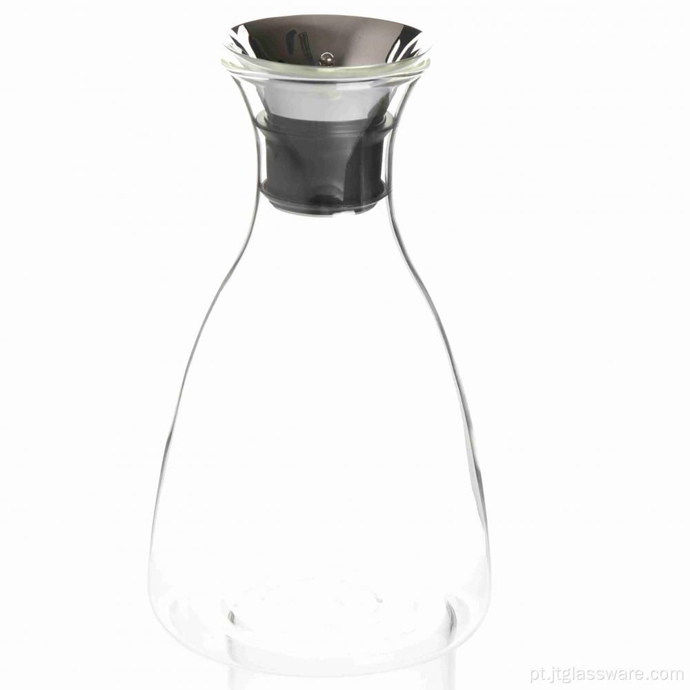 Cafeteira de vidro com alto teor de borosilicato