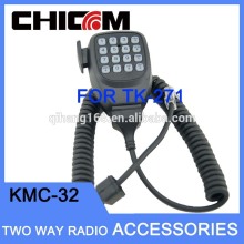 Protable wireless microphone for mobile radio TM-271 /KMC-32 mobile microphone