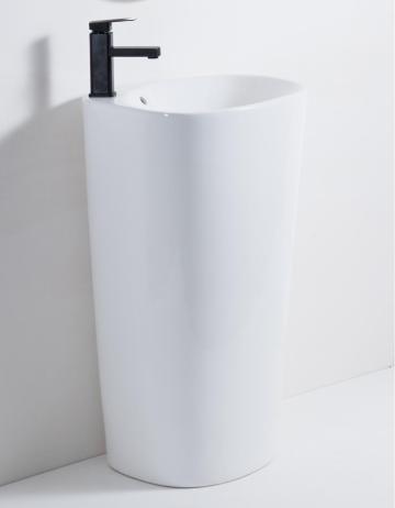 Full White Pedestal Wash Basin