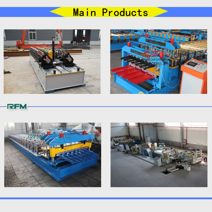 Feixiang steel trapezoidal roof plate making machine