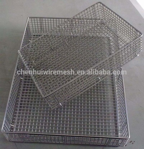 Stainless steel mesh Basket.