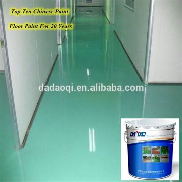 Eco-friendly floor paint solvent free epoxy flooring coating