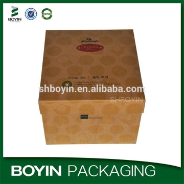 Custom christmas gift packaging creative doll box