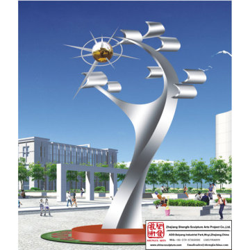 Environment-Friendly Stainless Steel Sculpture