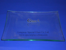 glass dinnerware glass plate glass tray