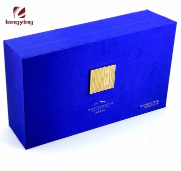 Factory Customize clamshell business gift boxes wholesale high end business gift box