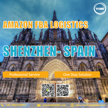 Amazon FBA Logistics Frachtdienst von Shenzhen nach Spanien