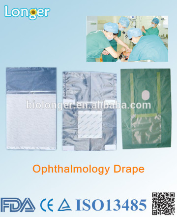 PE made ophthalmology drape