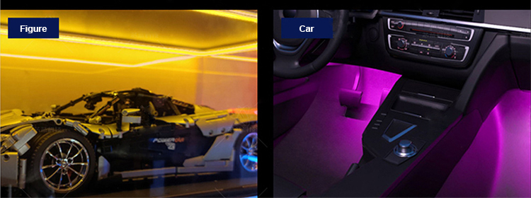 Dream Colour WS2811 Cob Rgb Running Led Strip Remote Control 240chips/m Smart Rgbic Led Strip Light Rgb Light For Decoration