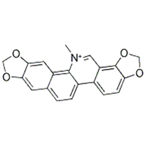 [1,3]Benzodioxolo[5,6-c]-1,3-dioxolo[4,5-i]phenanthridinium,13-methyl- CAS 2447-54-3