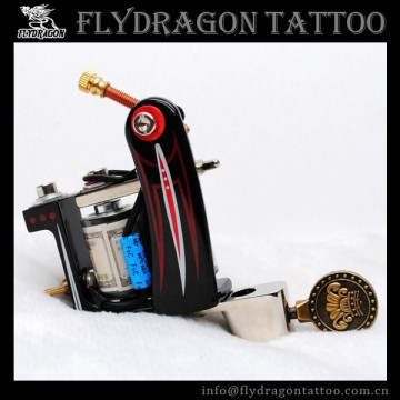 Black Fashion Design Cast Iron Steel Tattoo Machine Liner and Shader