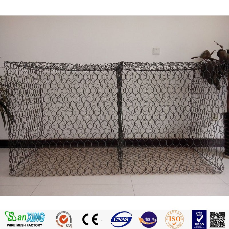 Panier de gabion en acier galvanisé / gabion soudé Gabion