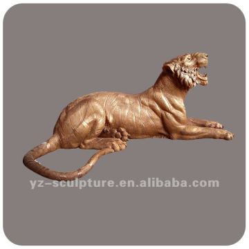 Brass lion statue / Brass animal statue BAS-Q039W