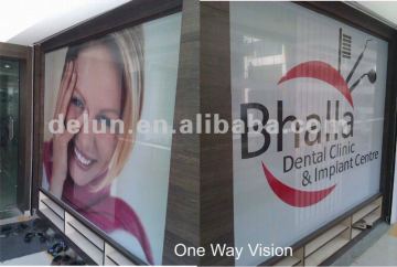 one way vision rear window graphics