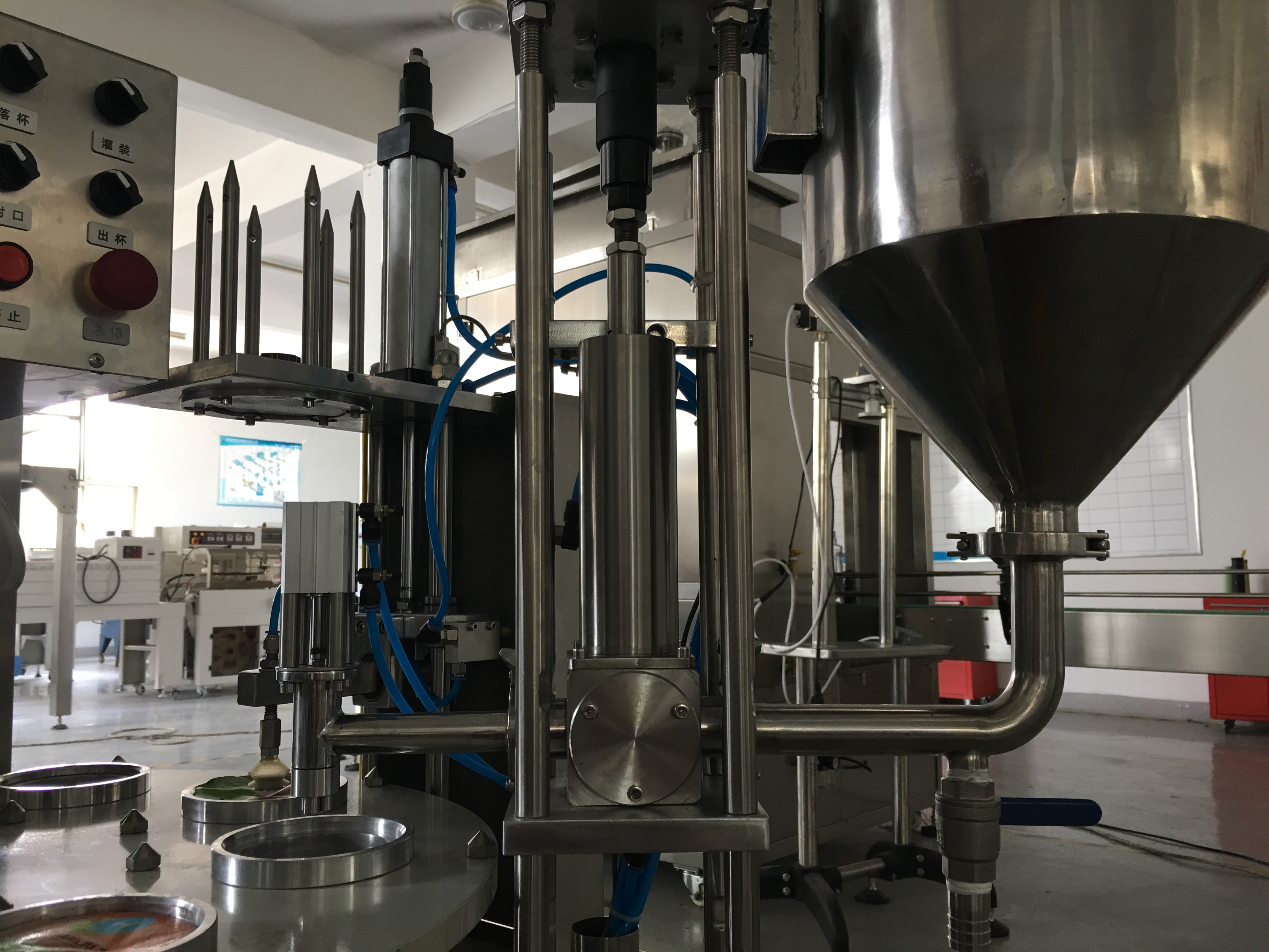 Fully Automatic Jelly/pudding K Cup Filling Sealing Machine