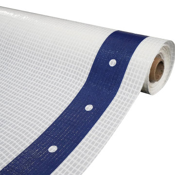 6 Mil & 12 Mil Reinforced Eyelet Fire Retardant Scaffold Sheeting Leno Tarps