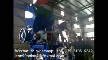 Paper plastic crusher