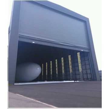Mega Hangar Große PVC Anti-Wind Stapeltür