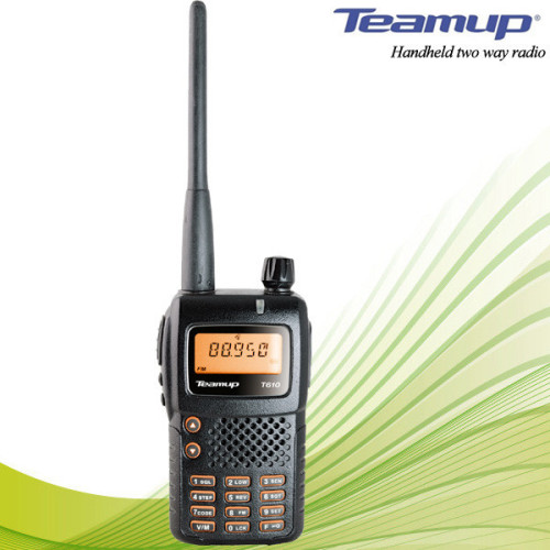 2014 latest style! Teamup vhf/uhf talkie walkie T610 wireless ear walkie talkie for sale
