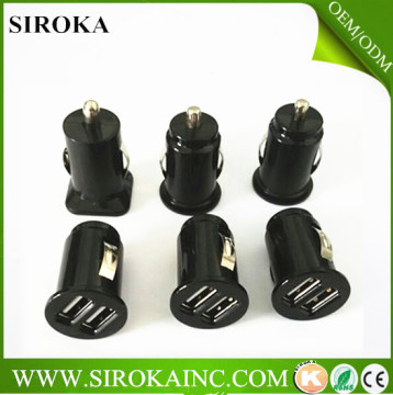 3.1A MINI CAR charger with CE ROHS certificate for cellphone