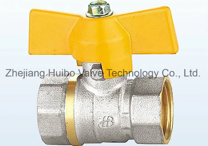 Butterfly Handle Brass Ball Valve 1/2