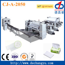 China manufacture auto facial tissue production line