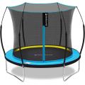 8FT Recreational Trampoline Skyblue