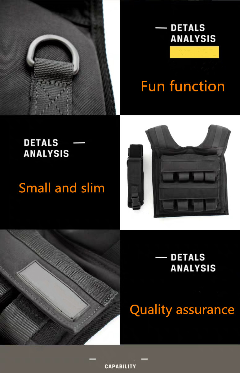 Wholesale High Quality Product Custom Running Weight Vest Plates