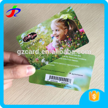 printing fidelity card with EAN 13 barcode