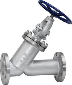 304 stainless steel Y-shaped globe valve