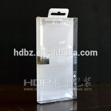 Customized cell phone case retail packaging,plastic packaging box for cell phone case