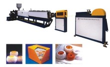 PE Physical Foamed Net Machine