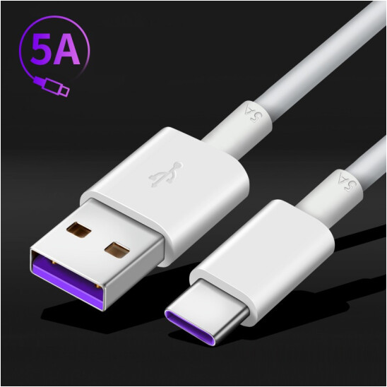 Customize OEM  5A USB 3.1  High Speed Data 1m  Type C Cable For Huawei USB-C Fast Charging Charger