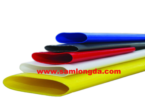 Hos air buangan PVC Layflat untuk pengairan (3/4"- 12")