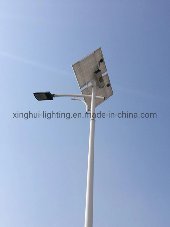 30W 60W Lithium / Gel Battery Outdoor LED Solar Street Lamp Light