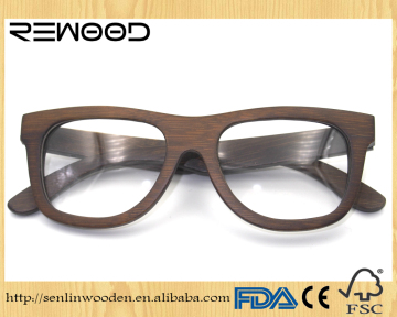 Various good quality wood sunglass bamboo brown wooden sunglasses brown bamboo optical eyewear