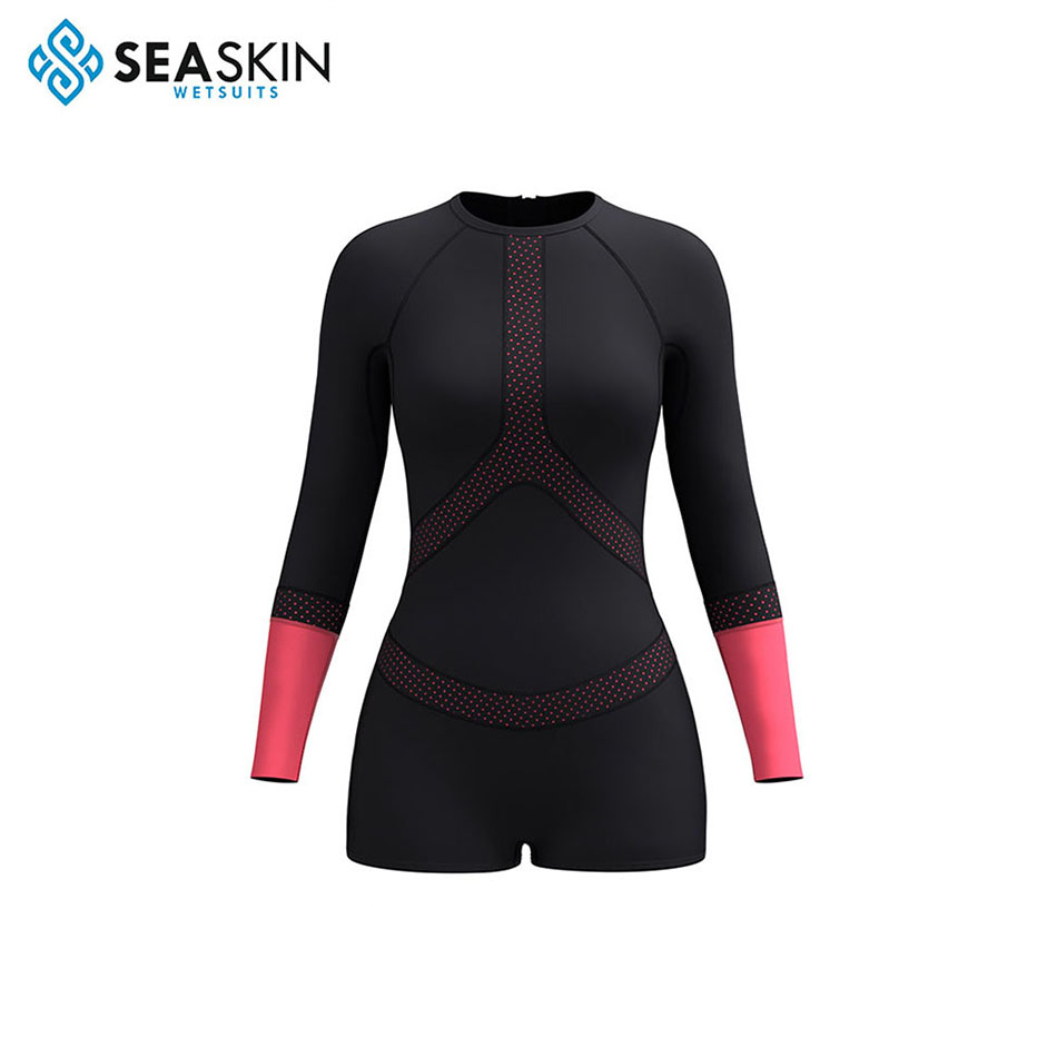 Seaskin zip zip ทนทาน Neoprene 3mm Surfing Springsuit