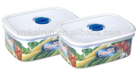 Wholesale microwave food container/easy lock food container/black plastic microwave food container