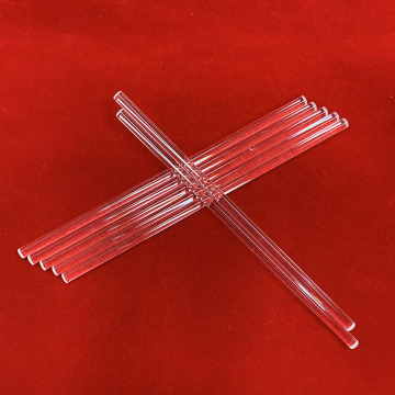 High Temperature Clear Quartz Crystal Glass Rod