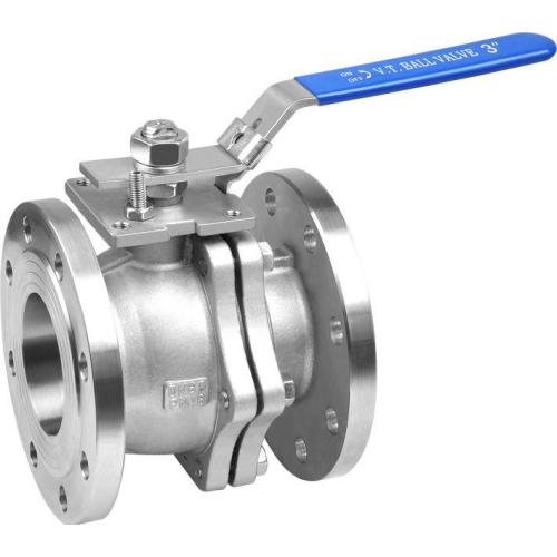 2pc flanged WCB 150lb yüzen bilyalı valf