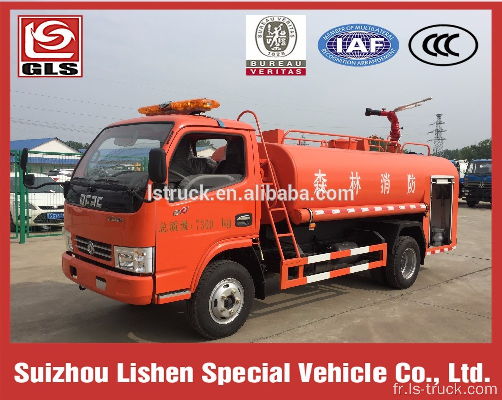 Dongfeng camion de pompier 2000L